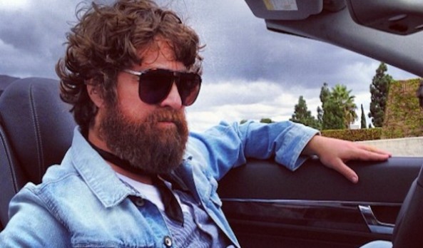 Zach Galifianakis Brings A Special Date to ‘Hangover III’ Premiere