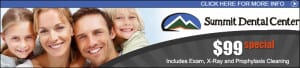 Summit Dental Center banner ad