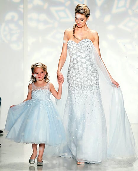 Disney Releases 'Frozen' Wedding Gown