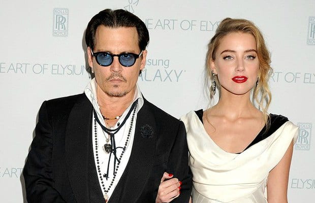 Amber Heard and Johnny Depp