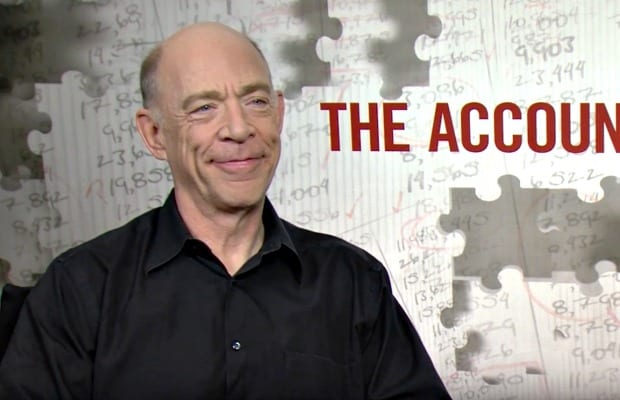J.K. Simmons The Accountant Interview