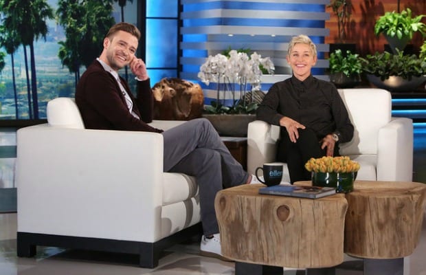 Watch: Justin Timberlake Corrects Ellen DeGeneres